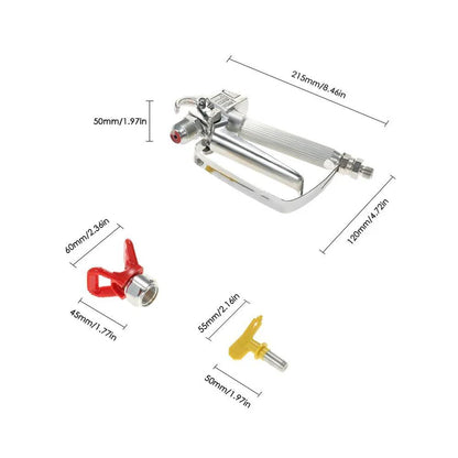 GuruBuild™️ 3600 psi Metal Airless Spray Gun